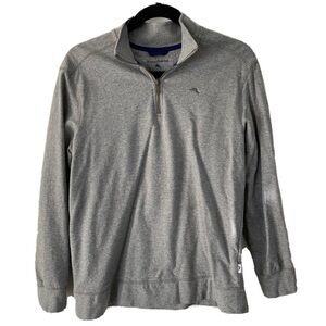 Tommy Bahama Boys Gray Pullover Sweater/Sweatshirt Size Large 14-16 Preppy Golf